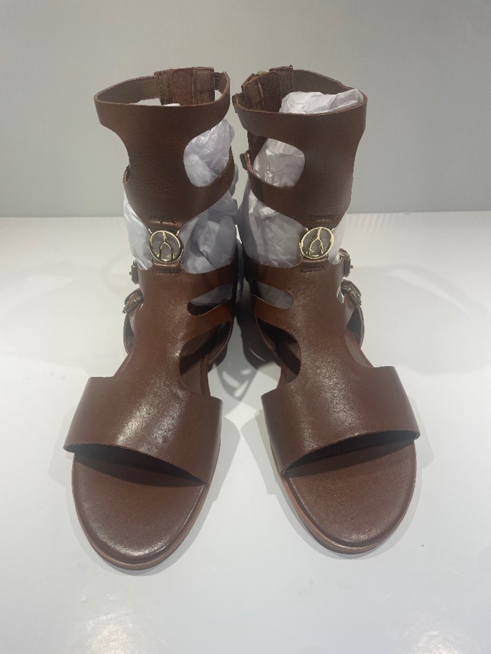 ***NIB*** Wishbone | Tan | Caged Sandal | 8.5